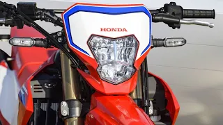 Honda CRF 300L, A Competition Motorcycle on the street