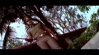 Swamy Kannada Movie Scene | Darshan And Avinash Dialogues | Police Entry Scene