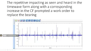 bad conveyor bearing identified