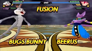 Beerus and Bugs Bunny Fusion| Dyspo vs Goku Saiyan God | DBZ Tenkaichi 3 (MOD)