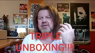 TRIPLE UNBOXING OF GHOULISH GOODIES WITH KILT-MAN!