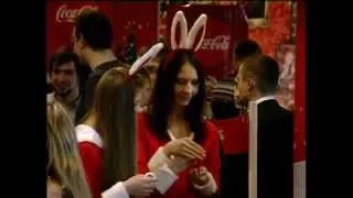 SlavaPolinFilm. COCA COLA новогодний праздник 25,12,2010 г