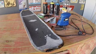 Skateboard restoration
