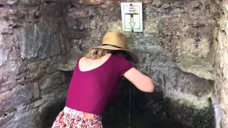 Healing water at the house of the Virgin Mary (Meryem Ana Evi)