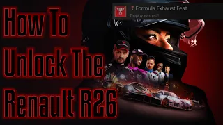 HOW TO UNLOCK THE RENAULT R26!! - Formula Exhaust Feat Trophy!! - GRID Legends