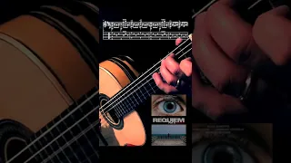 REQUIEM FOR A DREAM (Lux Aeterna) - Clint Mansell - Includes TAB - Classical Guitar