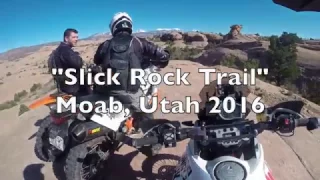 KTM 990 and 1190R Offroad on Slickrock Trail, Moab