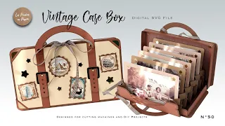 SVG PROJECT VINTAGE CASE Box | ASSEMBLY TUTORIAL |  LPP | N50
