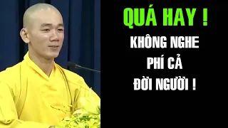 Bài giảng ĐẦU TIÊN của Thầy Tâm Nguyên lần đầu ra mắt đại chúng chùa Hoằng Pháp (quá hay)