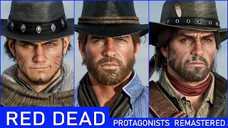 Red Dead Arthur Morgan, John Marston and Red Harlow Remastered | Next-Gen Ultra Realistic Graphics