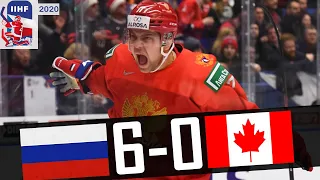 Canada vs Russia | 2020 WJC Highlights | Dec. 28, 2019