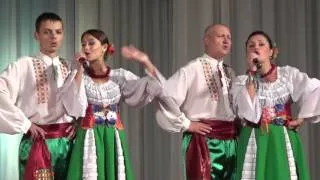 Попурі українських пісень "Чорнi очка" - ансамбль народної пісні "Слобожанські барви"