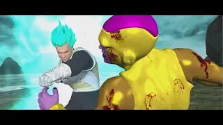 vegeta ssb vs golden freezer (LATINO)