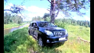 Toyota Prado 150. Работа системы постоянного полного привода