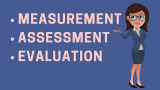 Measurement, Assessment, and Evaluation