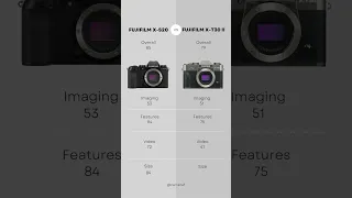 New Fujifilm X-S20 vs Fujifilm X-T30 II Comparison! #fuji #fujifilm #camera #comparison #xseries