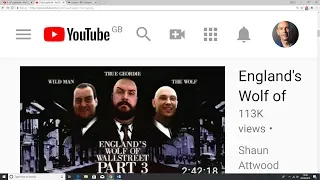 Comments on England's Wolf of Wall Street Part 3 | True Geordie Podcast #93