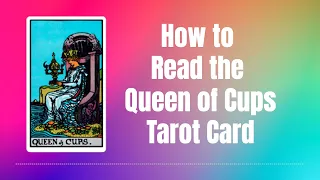 The Queen of Cups Tarot Card Meaning
