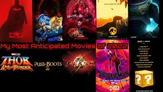 My Top 10 Most Anticipated Movies Of 2022! (Sonic Movie 2, Spider Verse 2, The Batman, Lightyear!) 🎉