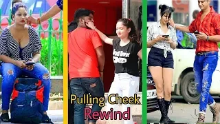 Pulling Strangers Cheek Rewind 2019 #Pulling #Cheek #Prank #Rewind 2019 #Sumit #Allahabad