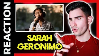 SARAH GERONIMO REACTION - WERE YOU THERE (LIVE) - Singing like her life depends on it ❤️