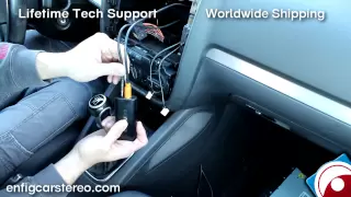 Jetta Rabbit GTI R32 06-09 iPod iPhone AUX adapter How-To-Installation Dension GW1LVW1