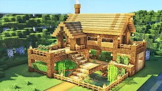 Minecraft Survival Haus bauen Tutorial 1.19 - Großes Haus bauen in Minecraft Survival Tutorial