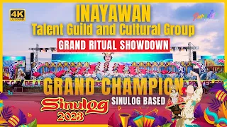 One Cebu Island Sinulog 2023 | Inayawan Talent Guild and Cultural Group | GRAND CHAMPION S.B.