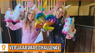 Benthe's verjaardagsfeestje met Britt! + WINACTIES | PaardenpraatTV