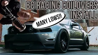 How To: BC Racing Coilovers Install on S197 Mustang