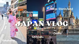 🇯🇵JAPAN  TRAVEL VLOG - Tokyo, Shibuya, Harajuku, Shinjuku, Yokohama, Ginza & Osaka 🍡