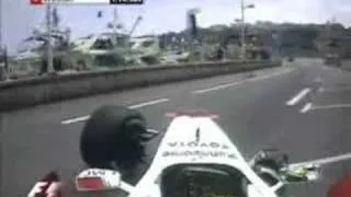 Ralf Schumacher Crash in Monaco