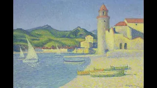 Achille Laugé (French, 1861-1944) - A Neo-Impressionist painter born in Arzens