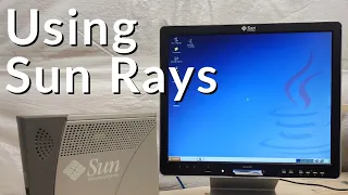 Sun Ray Thin Clients Pt2: Actually Using Them