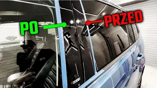 Jak wypolerować plastikowe słupki drzwi 'BLACK PIANO' VW  │  PORADNIK Swag Detailing