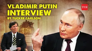 Vladimir Putin-Tucker Carlson's Most Scandalous Interview | Shocking Confessions Rock the World |TOI