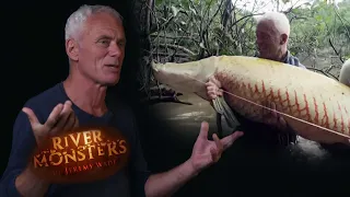 SUPERSIZE Arapaima Catch | JEREMY REACTS | River Monsters