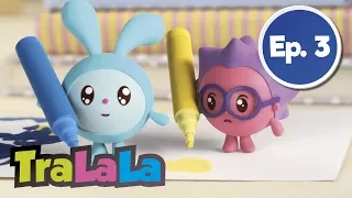 BabyRiki - Învățăm culorile cu cariocile colorate (Ep. 3) Desene animate | TraLaLa