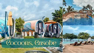 Staycation at Cocoons | Aquaria Water Park | Crusoe Cabins at CaSoBe, Calatagan, Batangas | 2022