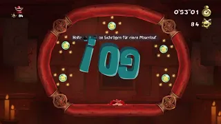 Rayman Legends Dojo 546 lums solo Daily Challenge 28.2.2022