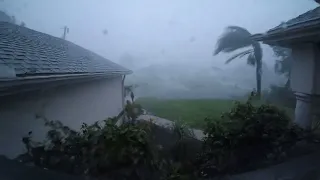 4K Hurricane Ian Timelapse - North Port, Florida