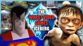 The Worst Video Games Iceberg Explained | PART 1