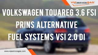 Гбо на Volkswagen Touareg 3.6 FSI СGRA. Газ на Фольксваген Туарег с прямым впрыском. PRINS Голландия