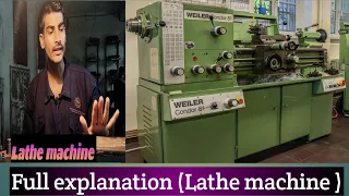 Lathe machine || Full explanation about lathe machine|Parts of lathe machine & Function 2023 #dhiraj