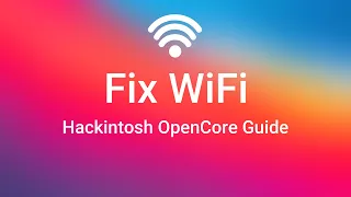 Fix WiFi After installation  Hackintosh | Hackintosh POST installation Fixing | OpenCore Guide