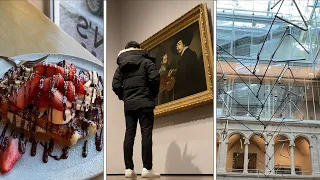 A Day as a Harvard Student | Art Museum, Breaking My Nose, Waffles