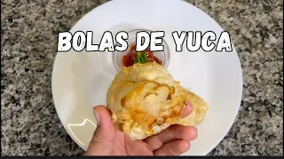 BOLA DE YUCA DOMINICANA SALUDABLES