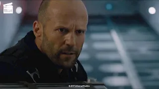 The Fate of the Furious: Shaw infiltrate the plane HD CLIP