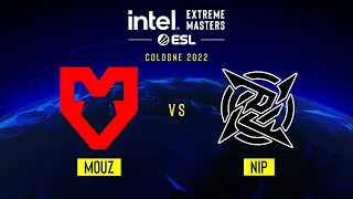 MOUZ vs. NiP - Map 3 [Mirage] - IEM Cologne 2022 - Group A