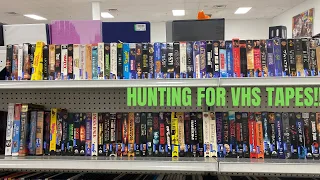 HUNTING FOR VHS TAPES!